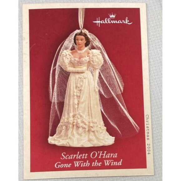 Hallmark Keepsake Scarlett OHara Gone With The Wind Ornament 2004 Holiday Memory - Picture 3 of 11